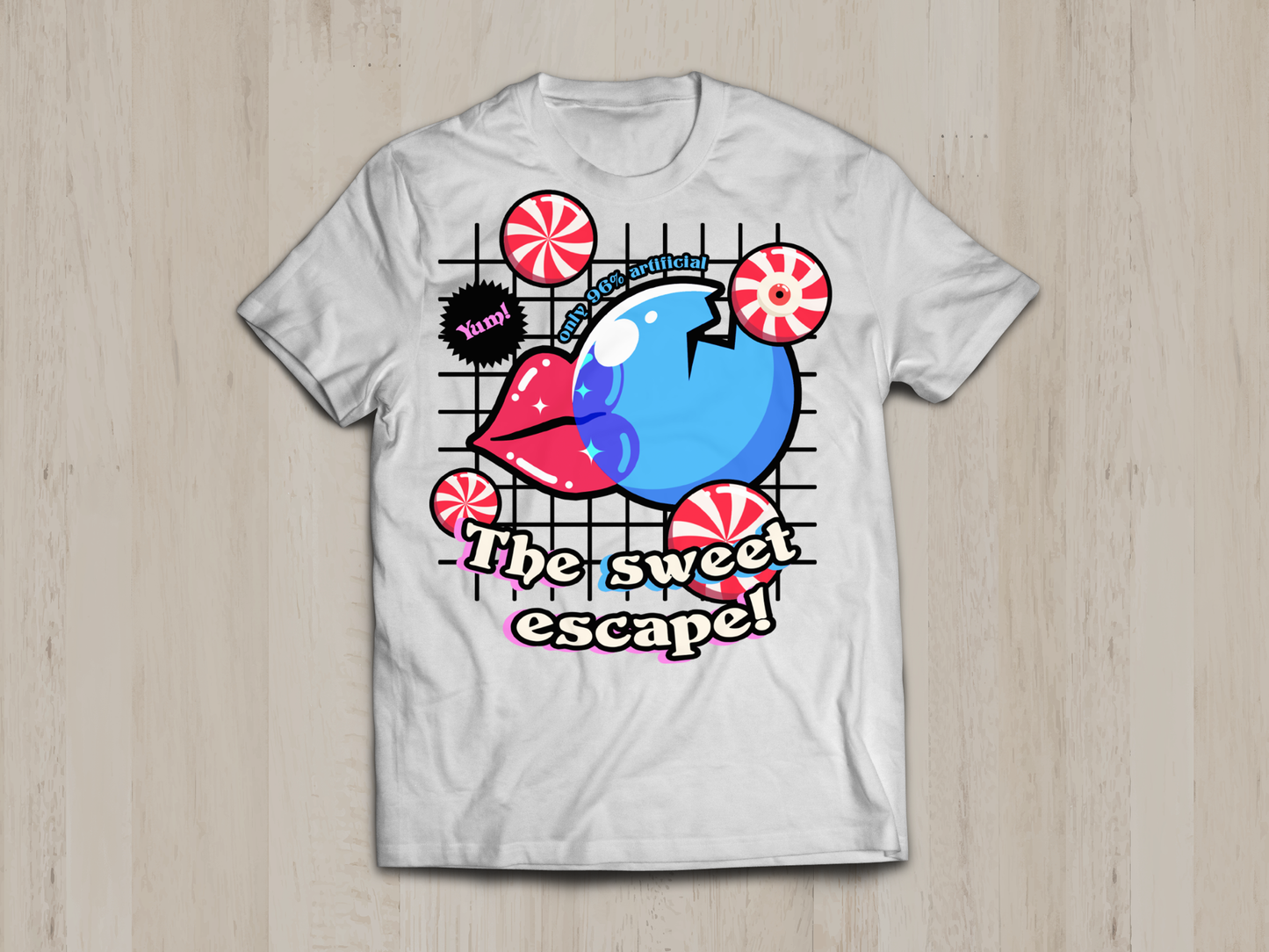 T-shirt THE SWEET ESCAPE with design